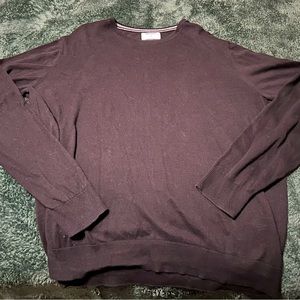 Men’s black lightweight sweater
